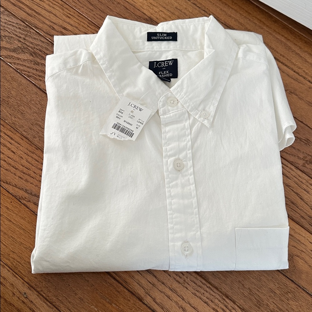 J.Crew Slim Untucked flex casual shirt - Size Medium - Picture 4 of 5